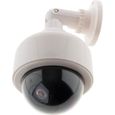 Caméra de surveillance extérieure factice avec LED - Otio-0