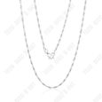 TD® s925 collier en argent bijoux pendentif chaîne de clavicule pour femme avec chaîne chaîne en argent européenne et américaine-0