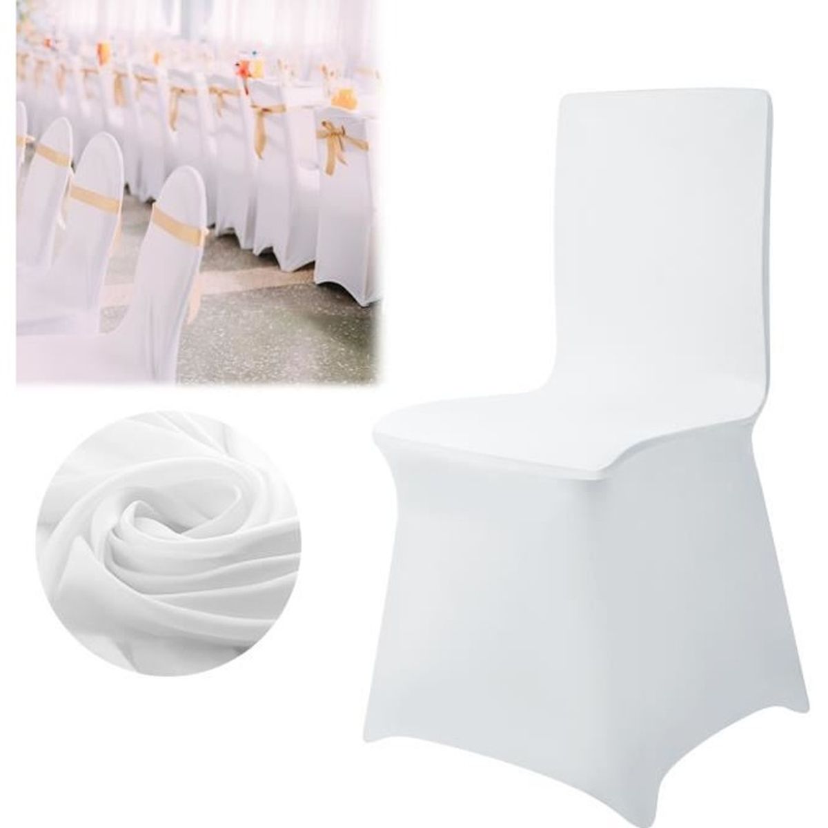 100 housse de chaise mariage