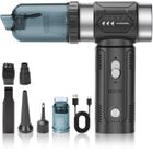 Aspirateur à Main - ACELIFE- Aspirateur Voiture - 3 Vitesses 100,000U/min - 4 en 1 Aspirateur voiture puissant sans fil - Maison