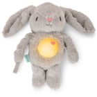 INGENUITY Veilleuse bébé, Doudou lapin, cadeau bébé, peluche Sylvie, réponds au pleurs de bébé, musicale, lumineux, attache tétine