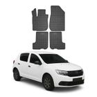 OMAC Tapis de sol pour Dacia Sandero II 2012-2020 Noir en caoutchouc