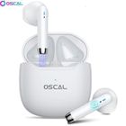 Casque de Sport Oscal HiBuds 5,Ecouteurs Bluetooth sans Fil Stéréo IPX4 étanche pour iOS Android - Blanc