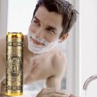 ZGKWL Rasoir électrique Hommes Mini Portable Bouddha Or Métal Rotatif Rechargeable USB étanche Voiture Classique Doré Cadeau de Noël