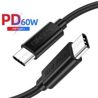 Juce® 1M Câble USB C vers USB C Charge à Super Haute Vitesse et Câble de Sync, Conçu pour Les Appareils Type-C 1M