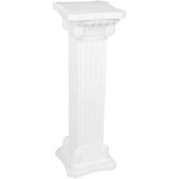 Colonne grecque romaine colonne de mariage Statue support Vase colonne décoration de jardin Figurines blanc