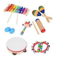  Instrument de musique enfant bois jouets musicaux pour bébés Enfant Educatif Préscolaire A3