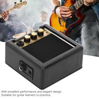 Mini Amplificateur de Guitare Portable Petit Haut-parleur Accessoires d'Instrument de Musique PG‑3 3W