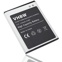 Batterie Li-Ion 1750mAh (3,7 V) pour Samsung Galaxy, Galaxy Camera, Galaxy S2 Plus,etc.  Remplace: EB-F1A2GBU, EB-F1A2.