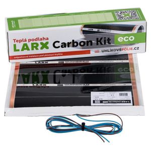 PLANCHER CHAUFFANT Chauffage au sol LARX Carbon Kit Eco 250 W - 5 x 0