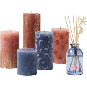 BOUGIE DÉCORATIVE Rustic Candle Gift Set - Secret Forest - Box Of 5 