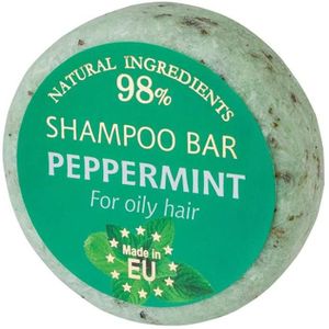 SHAMPOING Shampoo Bar 60g, Handmade, Natural, With Macadamia Oil And Vitamin E, Sls Free (Peppermint – for oily hair)[1567]
