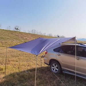 BÂCHE DE PROTECTION 200x440cm - Bleu - Tente pare-soleil étanche pour voiture Suv, auvent pour toit, Camping pour jeep wrangler,