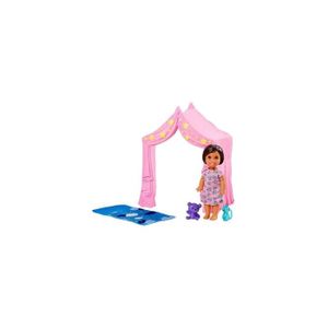 Barbie Coffret Skipper Baby-Sitter, Berceau avec poupée Amie de Skipper,  bébé aux Yeux endormis, mobilier et Accessoires, Jouet Enfant, Dès 3 Ans