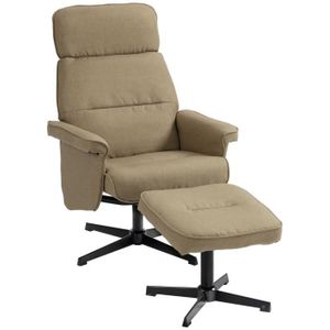 FAUTEUIL Fauteuil relax style contemporain - dossier inclin
