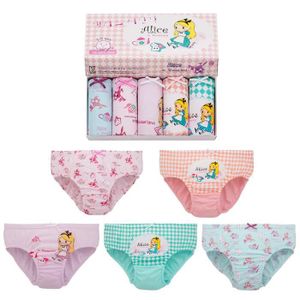 CULOTTE - SLIP 5 Pièces Culotte Fille Slip Culottes en Coton Petites Filles Culotte Doux CulotteConfort Sous-vêtements  ​2-12 Ans