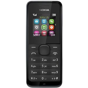 Téléphone portable Nokia 105 Noir