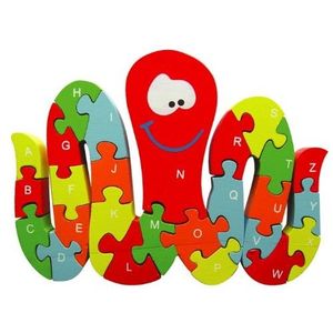 PUZZLE SAPIN MALIN Pieuvre Puzzle Alphabet et chiffres - 