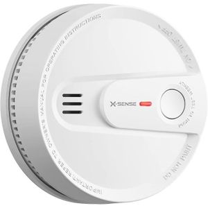 Mini détecteur de fumée connectable sans fil X-Sense batterie 10