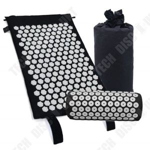 TAPIS DE SOL FITNESS Kit de tapis d'acupression avec oreiller - TECH DI