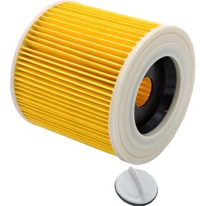 Vhbw 5x Filtre rond / filtre en lamelles pour aspirateur Parkside