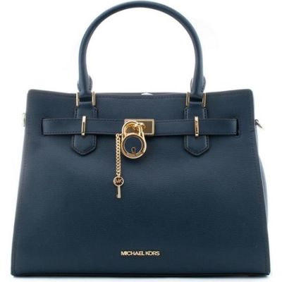 Michael kors blue leather purse best sale