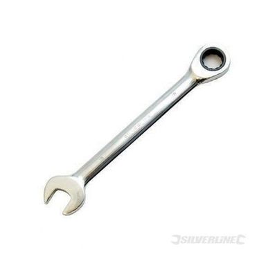 Clé Combinée à Cliquet Tölsen 17 Mm – Tête Articulée Réversible, Acier Chrome-vanadium