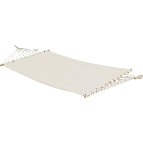 AMANKA Jusqu'à 100kg : Toile de Hamac avec Barre - 190x80cm Toile Hamac