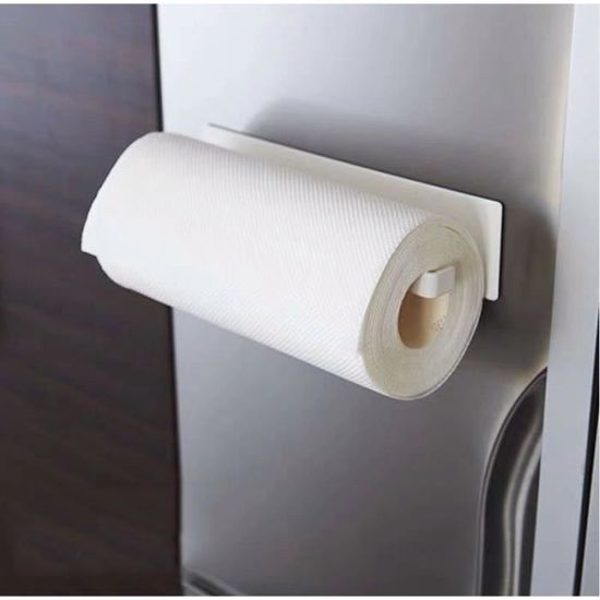 Porte-rouleau De Cuisine En Acier Inoxydable, Sans Perçage, Pour Buanderie, évier