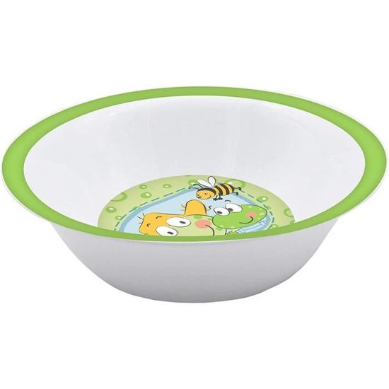 Lot De 2 Bols à Céréales Steinbeck En Mélamine Incassable - Motif Grenouille Pour Enfants