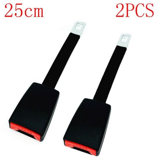 Housses épaulettes Ceinture Look Carbone Pour Fiat 500 - Lot De 2 Pièces Rouge