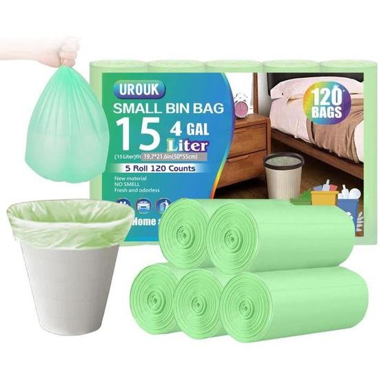 Sac poubelle 15 litres deals