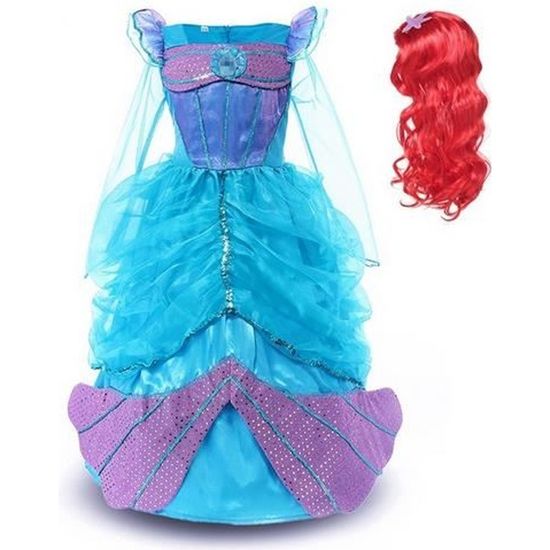 perruque ariel enfant
