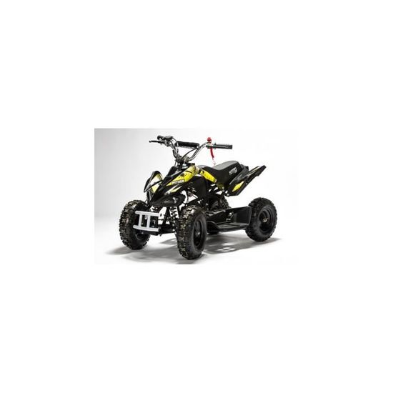 Pocket quad Python 6" E-Start - Jaune - Dirt bike / Pit bike / Mini ...