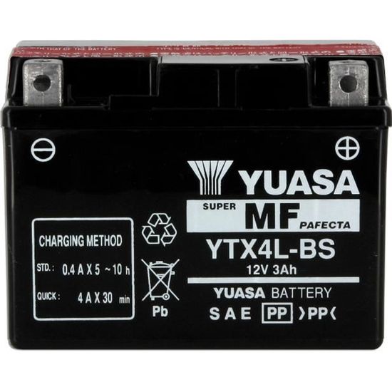 YUASA-812045 - Batterie YTX4LBS