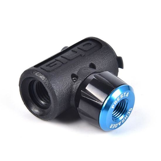 Pompe CO2 Vélo - Inflateur Rapide Cartouche CO2 Tête Aluminium Pour Vélos Route Et VTT