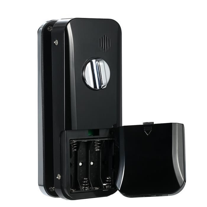 Serrure à empreinte digitale de porte ouverte d'empreinte digitale et d'écran tactile Lock serrure numérique de porte en verre