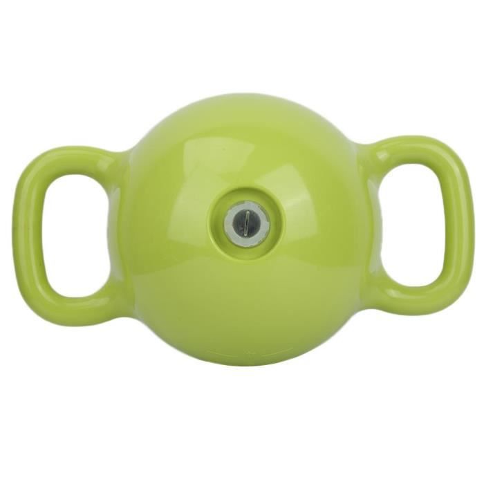 AIZ Haltère fitness Sport Gym Fitness Haltères de yoga remplis d'eau Kettlebell poids réglable (Fruit vert)