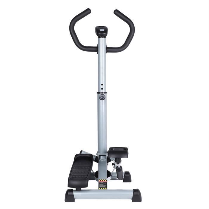 Machine de Stepper – avec Guidon - Gris Noir HB037
