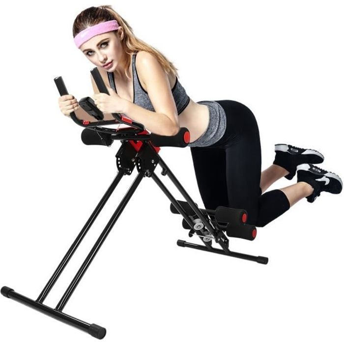 MIXMEST, Appareil Abdominale Pliable Machine Abdominaux Avec 6 Niveaux Inclinaison Pour Fitness Sport