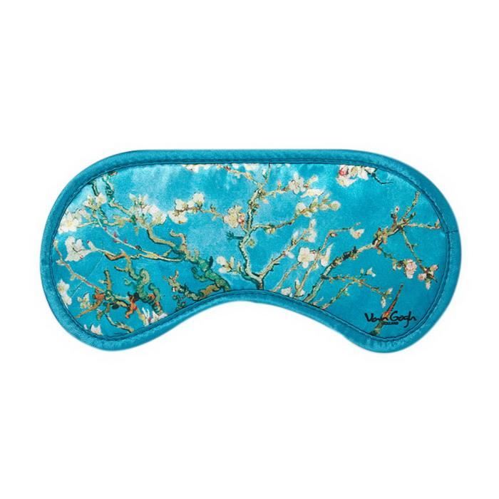 Masque respirable d'oeil de coton fleur d'amande de Van Gogh pour le voyage de camping de sommeil
