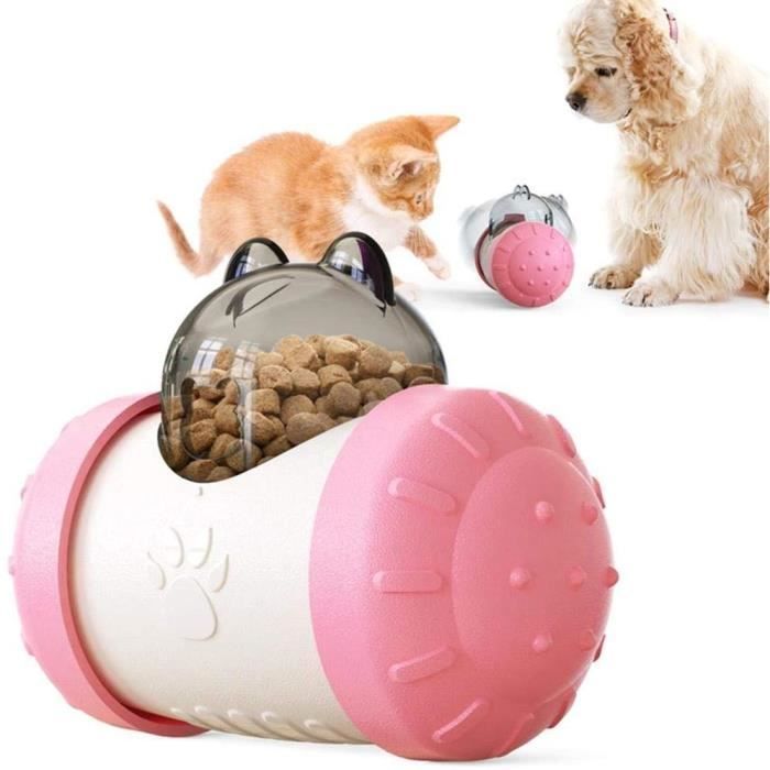 Jouet à Friandise pour Chat et Chien - Rose
