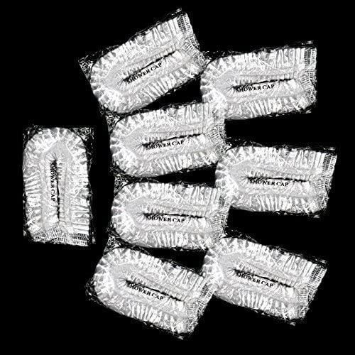 100 bonnets de douche, bonnets de douche jetables,Bonnet de Soin des Cheveux Jetable Pour usage domestique, à l'hôtel, au spa, dans