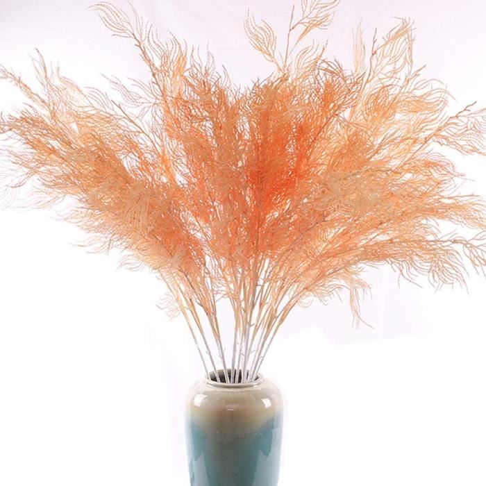 FLEUR SECHEE knowing 2 Pièce Phragmites Communis, Naturel Séché Petite Herbe Pampa, pour la Décorati160
