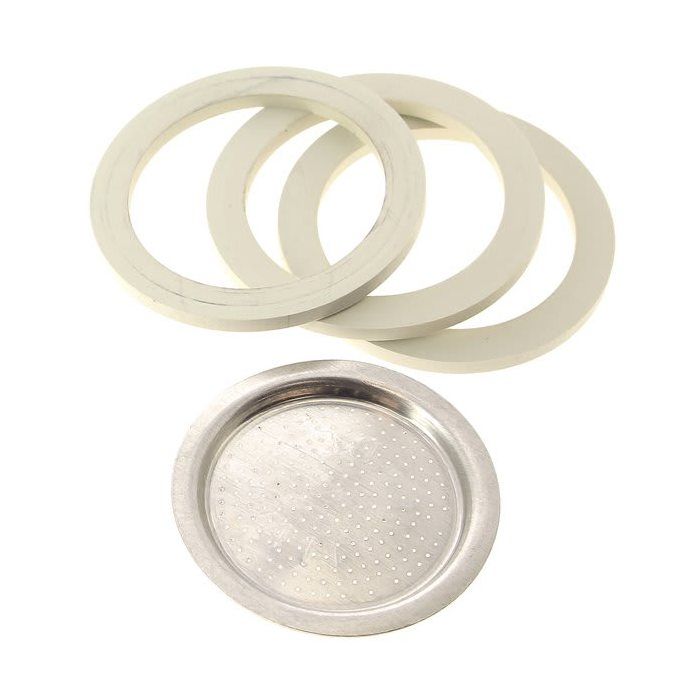 Filtre + 3 joints 1 tasse pour Cafetiere Bialetti - 3665392389088