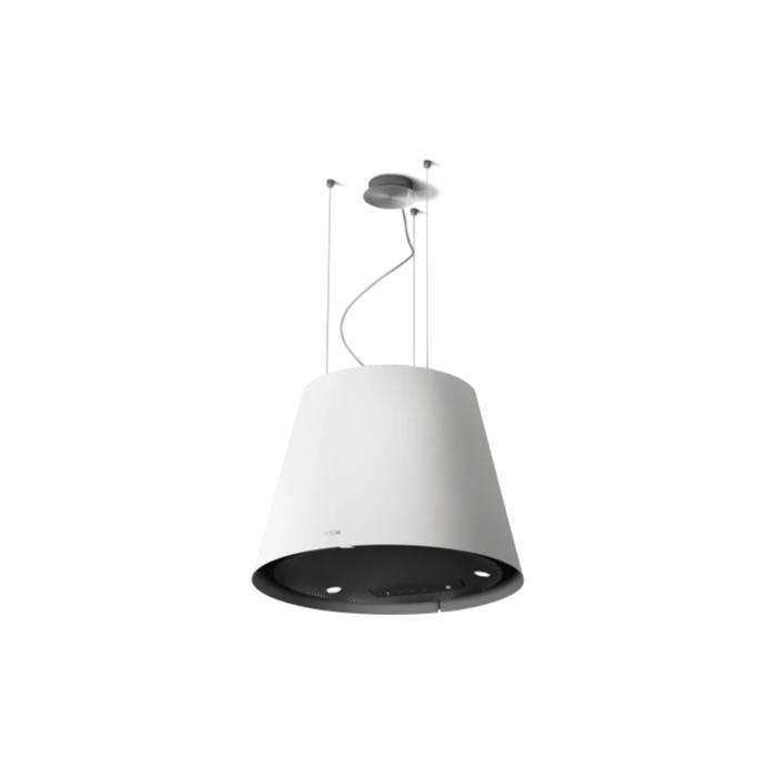 Hotte cuisine Elica suspendue blanc EASY Ø 50 cm Cuisissimo