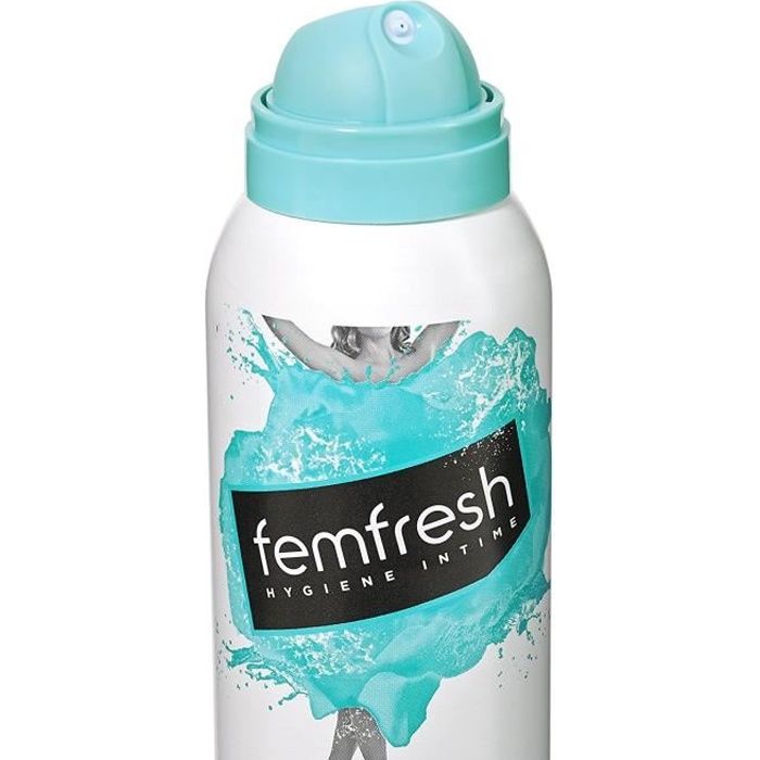 Femfresh - Toilette Intime - Déodorant Fraîcheur Intime aux ions d'argent - Fraîcheur Longue Durée - Aérosol de 125 ml - Lot de 2