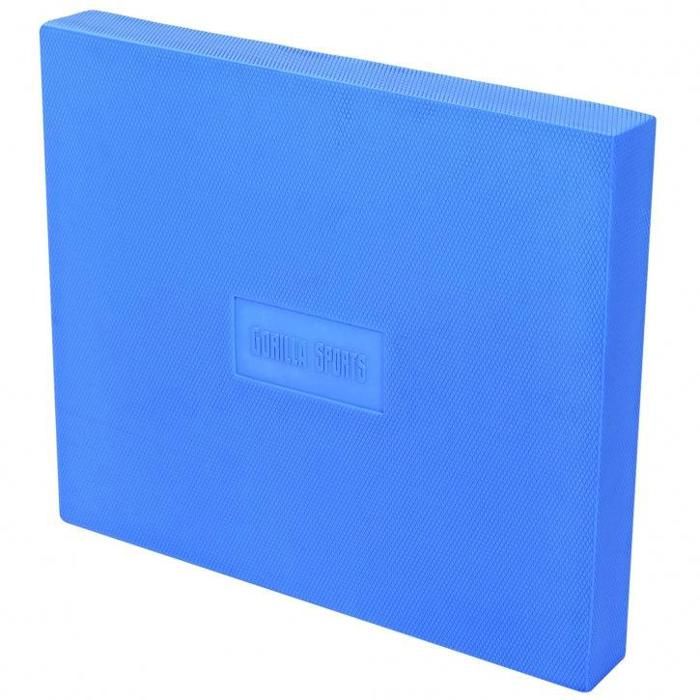 Tapis de Coordination pour l'équilibre et la thérapie, renforcement musculaire en rééducation - Bleu