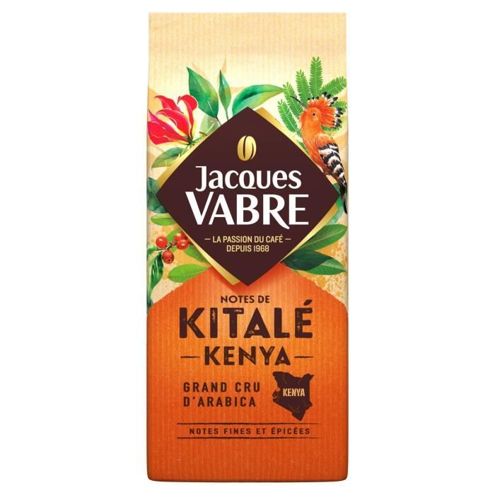 JACQUES VABRE Café moulu Kitalé Kenya - Paquet de 250g