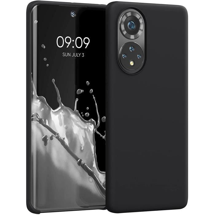 Coque HONOR 50 Coque Silicone Gel Ultraslim Noir Tpu